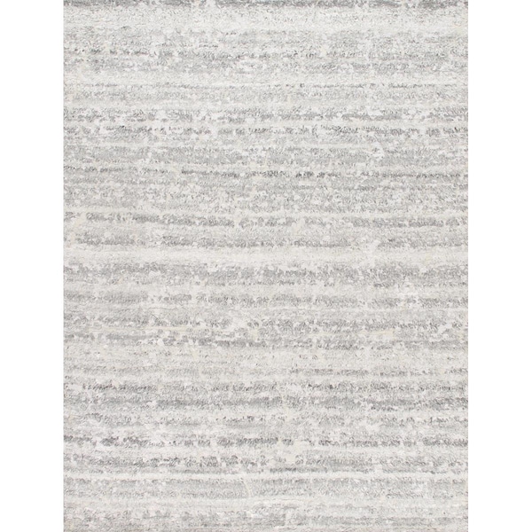 Pasargad 6 x 9 ft. Vogue Hand-Knotted Wool Area RugSilver PDR-1 6x9 - main